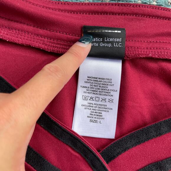 Harley-Davidson Stillwater OK Women's Short Sleeve Baseball Tee T-Shirt - Size L - Picture 3 of 8